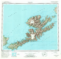 Unalaska 1951 topographic map thumbnail