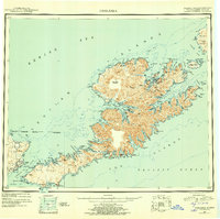 Unalaska 1951 topographic map thumbnail