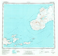Unimak 1951 topographic map thumbnail