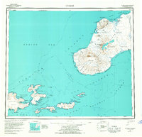 Unimak 1951 topographic map thumbnail