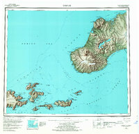 Unimak 1951 topographic map thumbnail