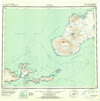 Unimak 1951 topographic map thumbnail