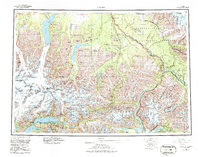 Valdez topographic map thumbnail