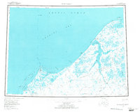 Wainwright 1955 topographic map thumbnail