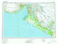 Yakutat 1959 topographic map thumbnail