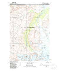 Afognak D-6 topographic map thumbnail
