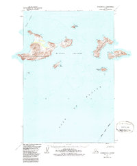 Afognak D-1 1951 topographic map thumbnail