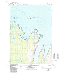 Afognak B-1 1952 topographic map thumbnail