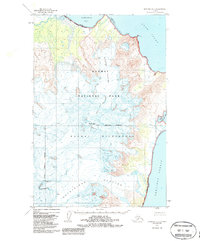 Afognak D-5 1951 topographic map thumbnail
