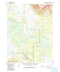 Ambler River A-5 1955 topographic map thumbnail