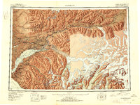 Anchorage 1951 topographic map thumbnail