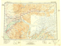 Anchorage 1951 topographic map thumbnail