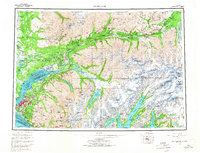 Anchorage 1962 topographic map thumbnail