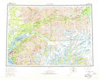 Anchorage 1962 topographic map thumbnail