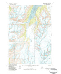 Anchorage A-5 1960 topographic map thumbnail