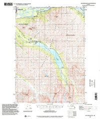 Anchorage B-6 topographic map thumbnail