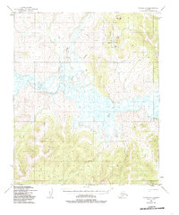 Candle A-5 1950 topographic map thumbnail