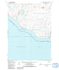 Cape Mendenhall D-5 1952 topographic map thumbnail