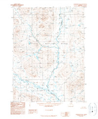 Chandalar D-2 topographic map thumbnail