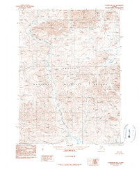 Chandalar D-1 topographic map thumbnail