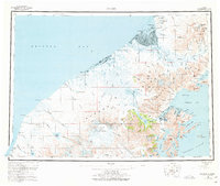 Chignik topographic map thumbnail