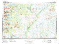 Dillingham 1954 topographic map thumbnail
