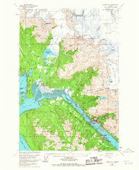 Juneau B-2 1962 topographic map thumbnail
