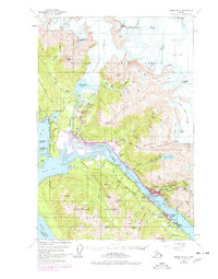 Juneau B-2 1962 topographic map thumbnail
