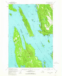 Juneau B-3 1962 topographic map thumbnail