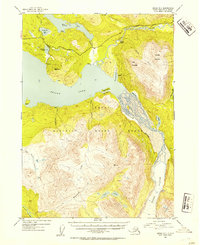 Kenai B-1 1952 topographic map thumbnail