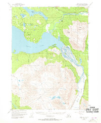 Kenai B-1 1950 topographic map thumbnail