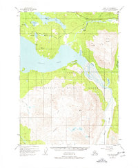 Kenai B-1 1950 topographic map thumbnail