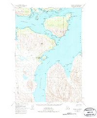 Kodiak D-3 1947 topographic map thumbnail
