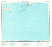 Samalga Island 1951 topographic map thumbnail