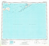 Samalga Island 1951 topographic map thumbnail
