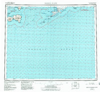 Samalga Island 1951 topographic map thumbnail