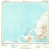 Fort Randall 1943 topographic map thumbnail