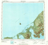 Fort Randall 1943 topographic map thumbnail