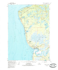 Kenai C-4 1951 topographic map thumbnail