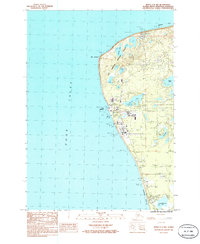 Kenai C-4 NW 1986 topographic map thumbnail