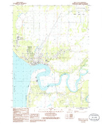 Kenai C-4 SE 1986 topographic map thumbnail