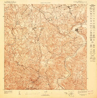 Aguas Buenas NE topographic map thumbnail