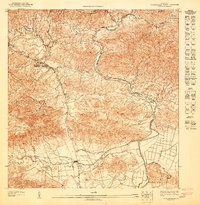 Aguas Buenas SE topographic map thumbnail