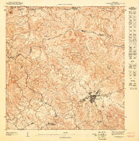 Barranquitas SE topographic map thumbnail
