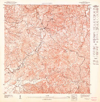 Caguas SO topographic map thumbnail