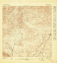 Coamo SE topographic map thumbnail