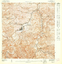Comerio NO topographic map thumbnail