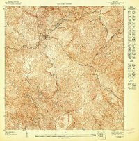 El Yunque SE topographic map thumbnail