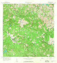 Adjuntas 1960 topographic map thumbnail