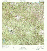 Adjuntas 1960 topographic map thumbnail